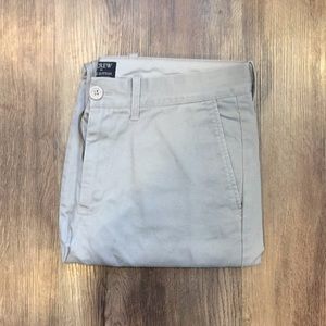 Gray J Crew Khaki Pants